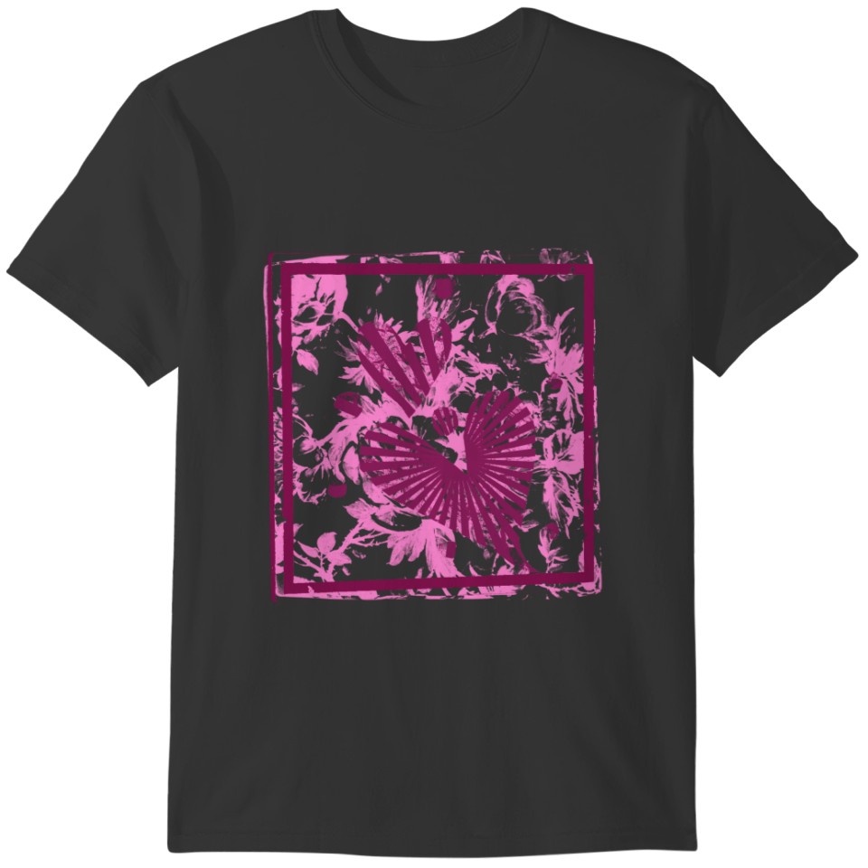 Punk Pink Grunge Hearts T-shirt