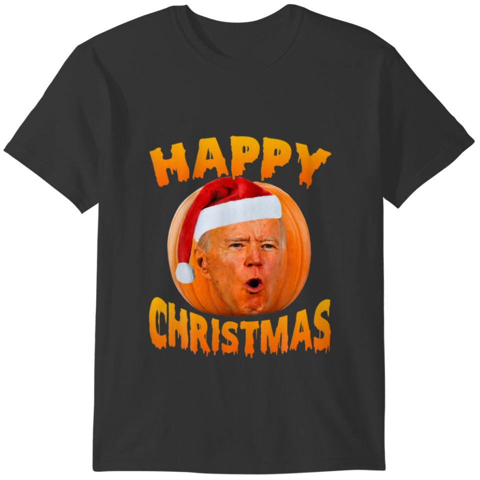 Funny Anti Joe Biden Happy St Patrick Pumpkin Head T-shirt