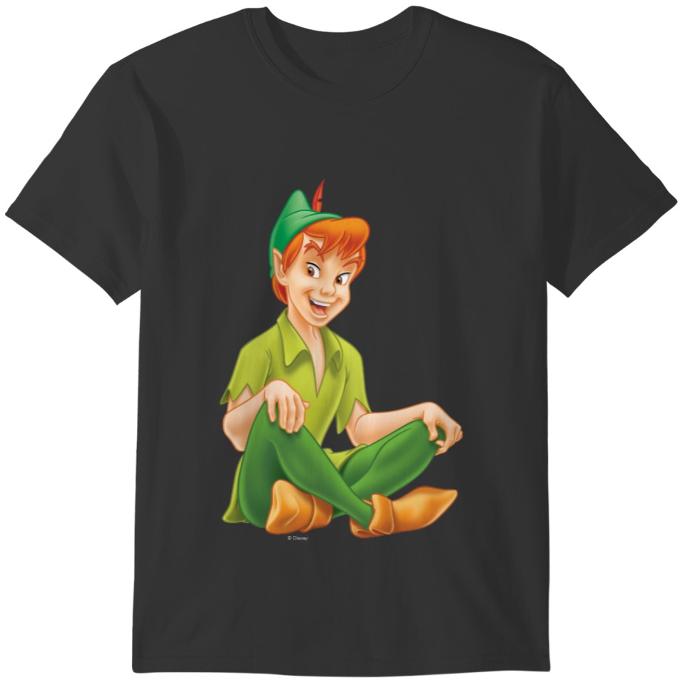 Peter Pan Sitting Down T-shirt