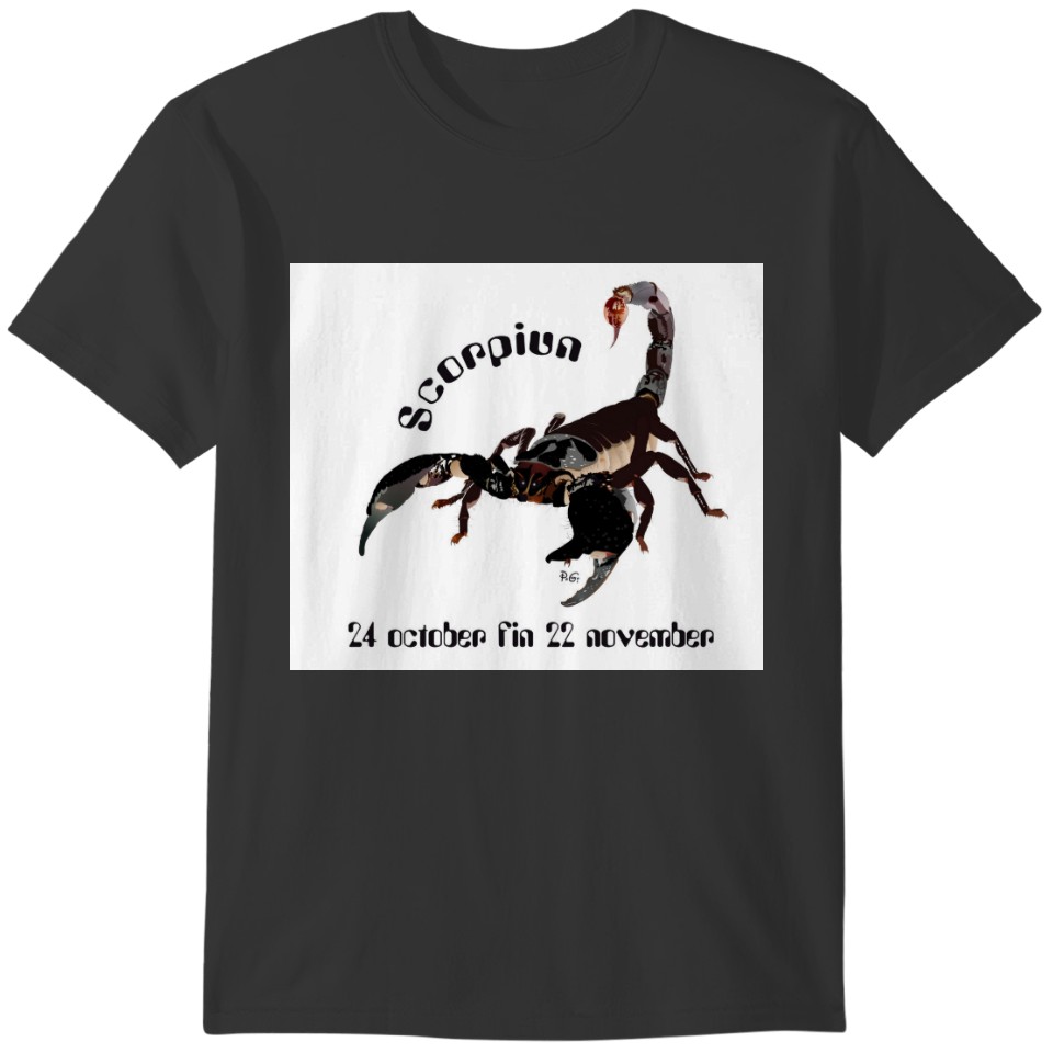 Scorpiun 24 october fin 22 november  Baby Bodysuit T-shirt