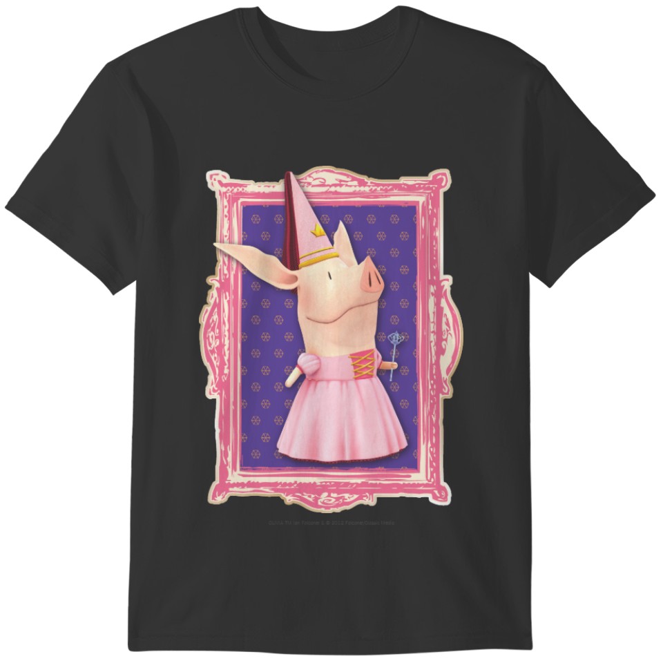 Olivia in Pink Frame T-shirt