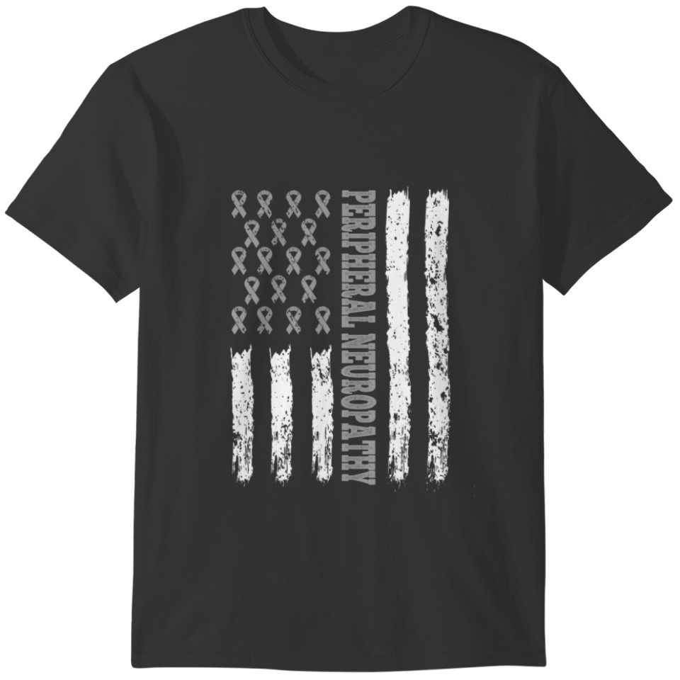 Pelizaeus Merzbacher Disease USA American Flag Bra T-shirt
