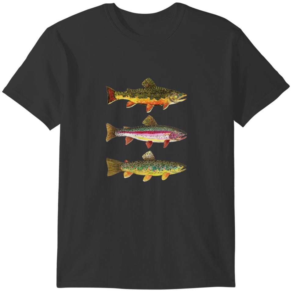 Fly Fishing for Trout T-shirt
