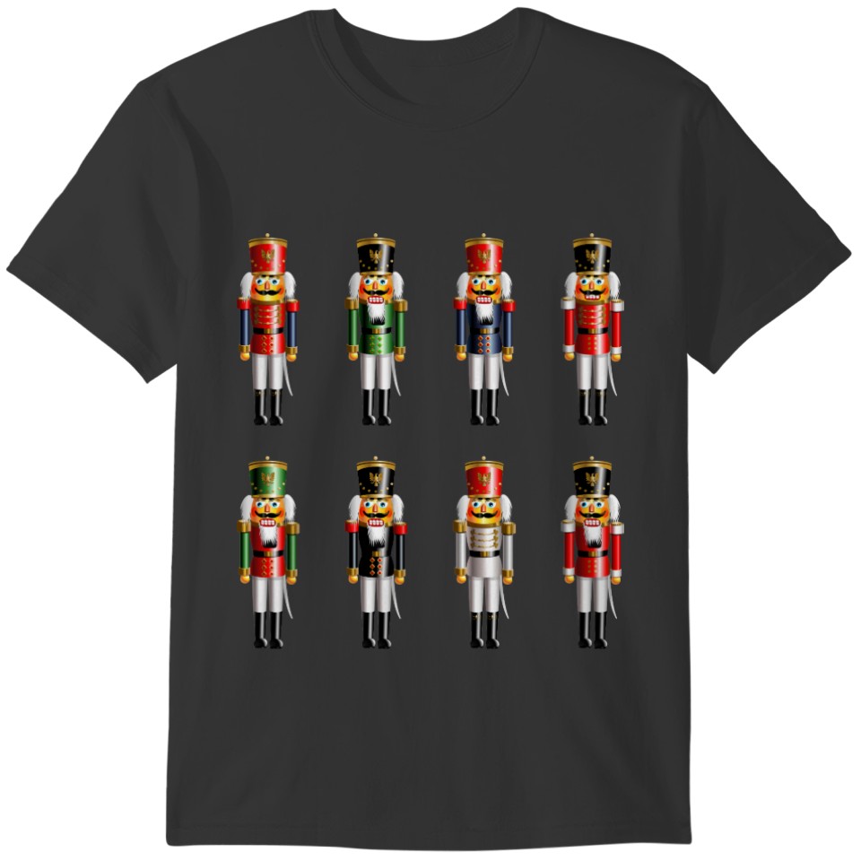 Xmas Nutcracker Toy Soldiers T-shirt