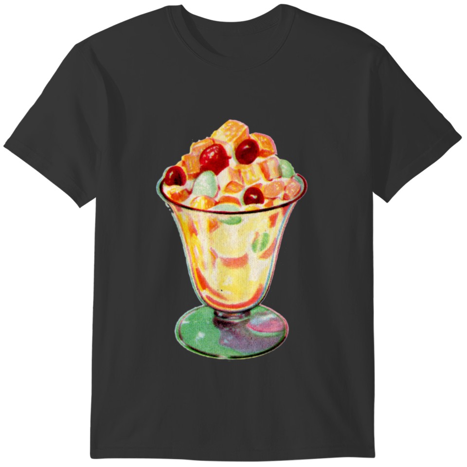 Vintage Fruit Cocktail Parfait T-shirt