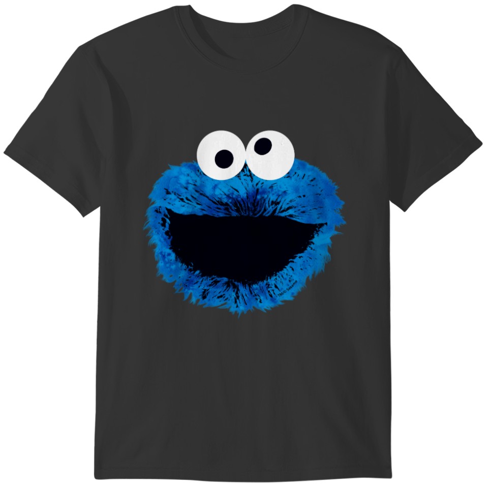 Cookie Monster | Watercolor Trend T-shirt
