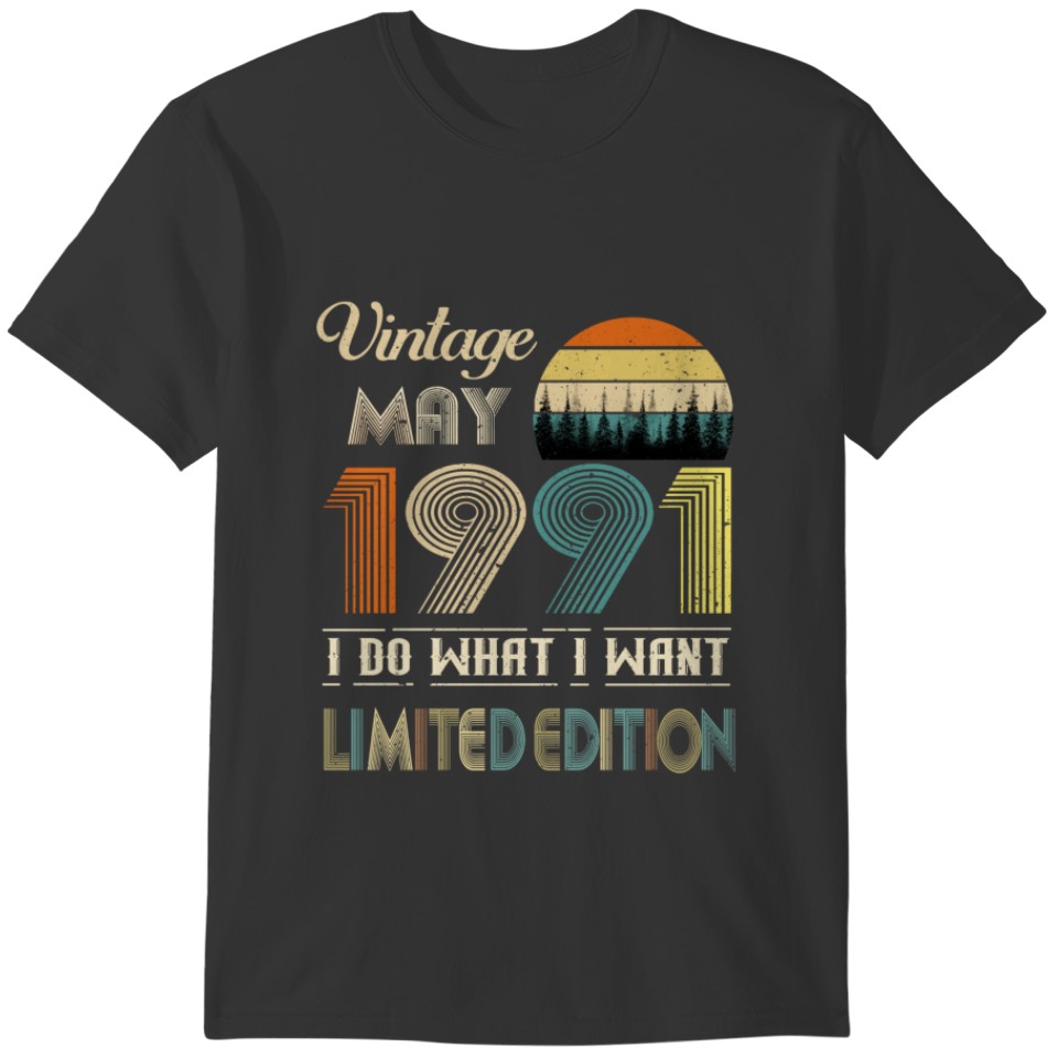 Vintage May 1991 What I Want Limited Edition T-shirt
