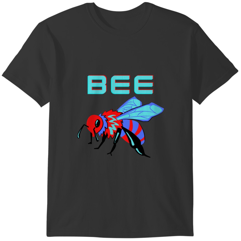 Colorful Bee Polo T-shirt