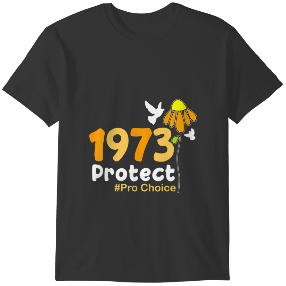 Protect 1973 Pro Choice Feminist Women's Rights Fe T-shirt