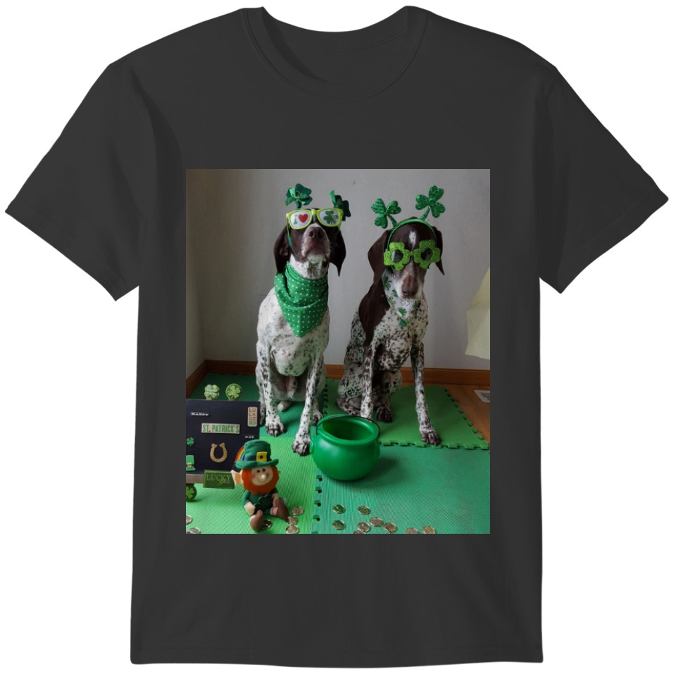 St. Patrick's Day Dogs Party T-shirt