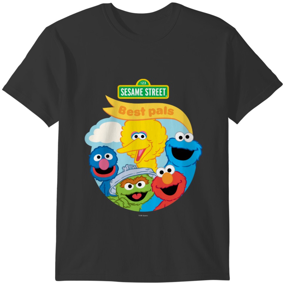 Sesame Street Character Art T-shirt