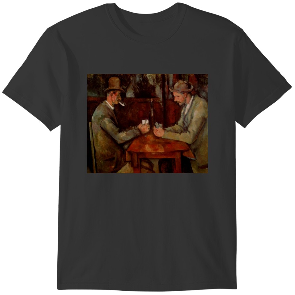 The Card Players, Claude Cezanne T-shirt