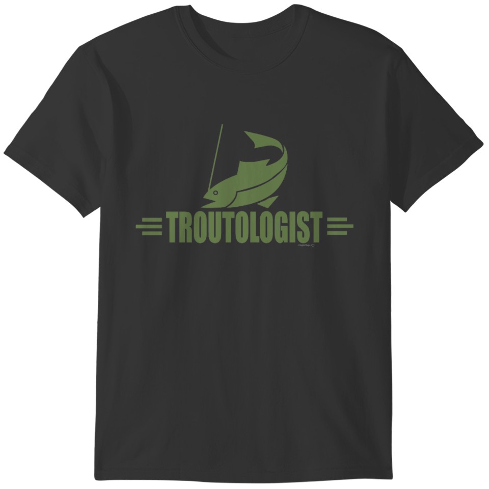 Funny Trout Fishing T-shirt