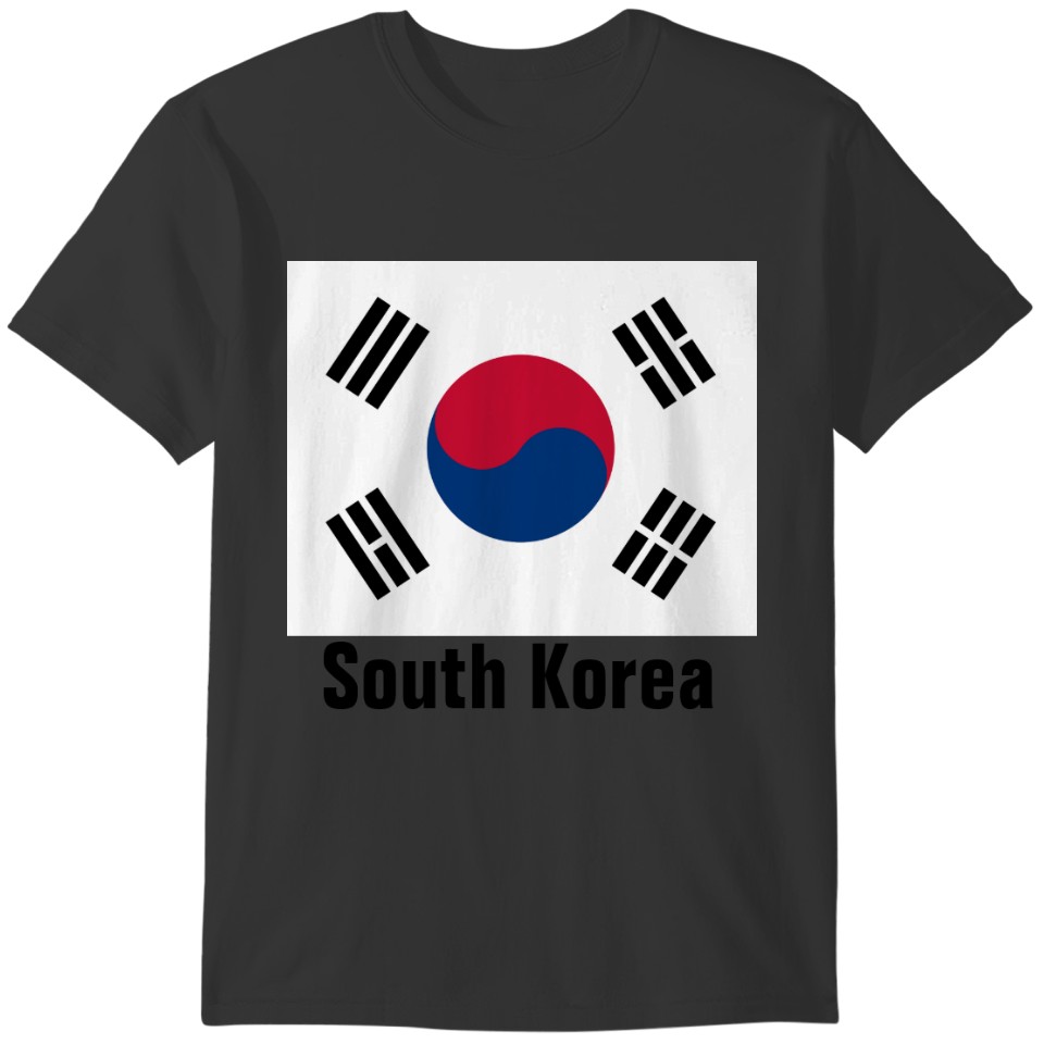 South Korea National Flag Polo T-shirt