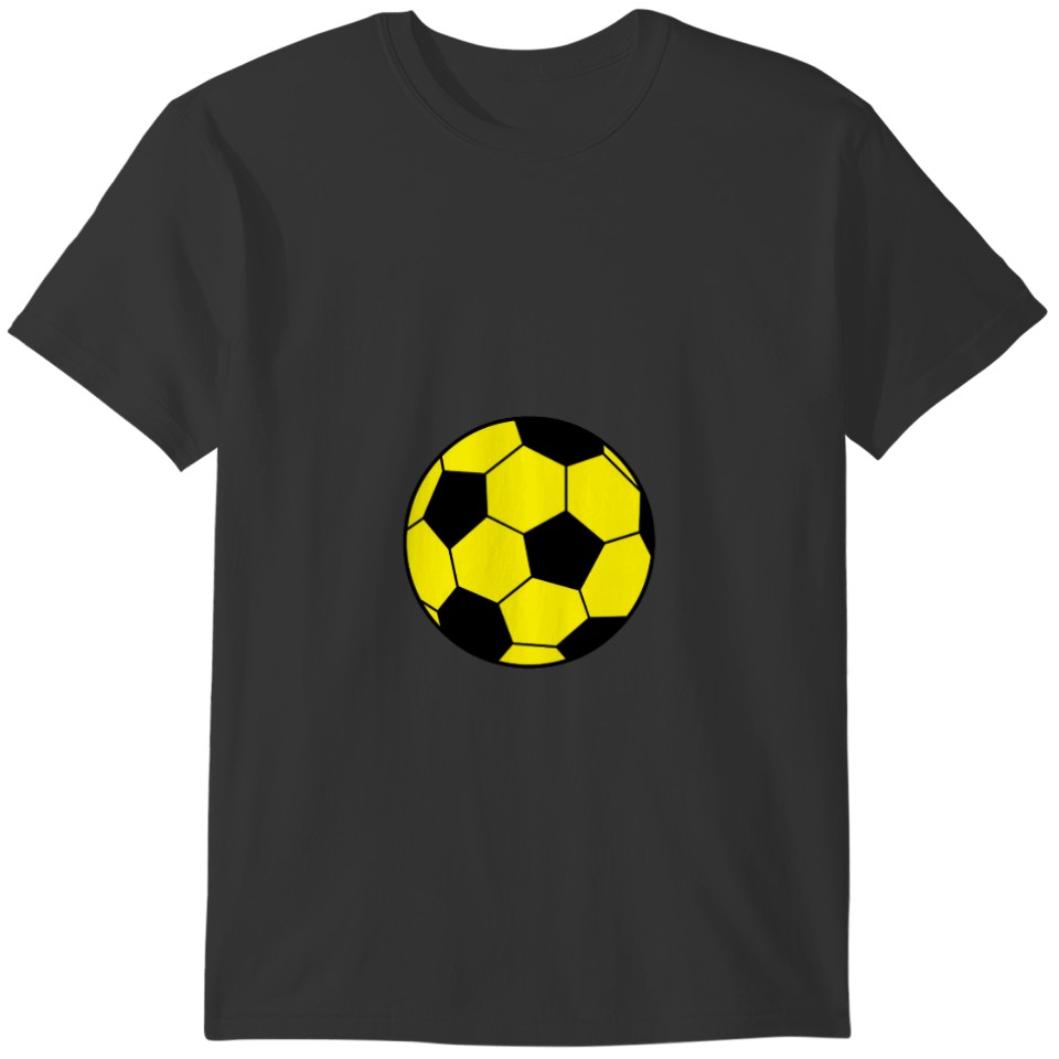 Yellow Soccer Ball T-shirt