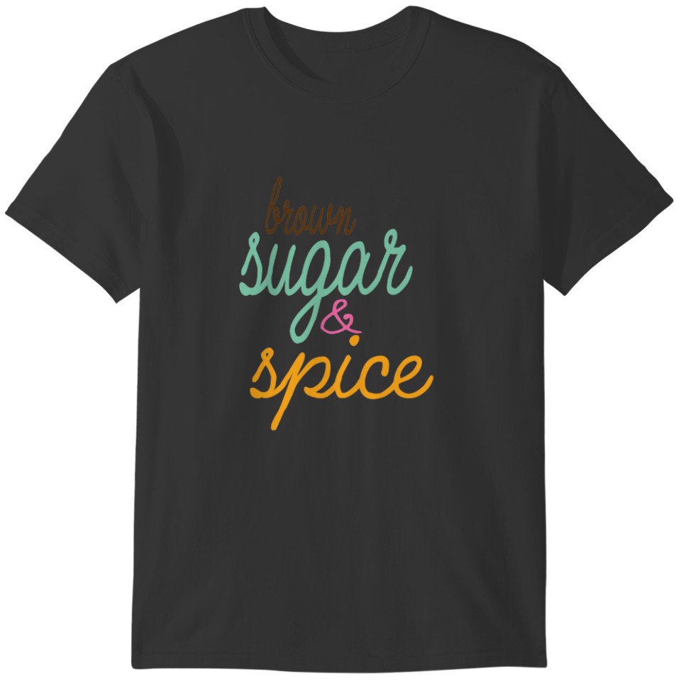 Brown Sugar and Spice V-Neck T-shirt