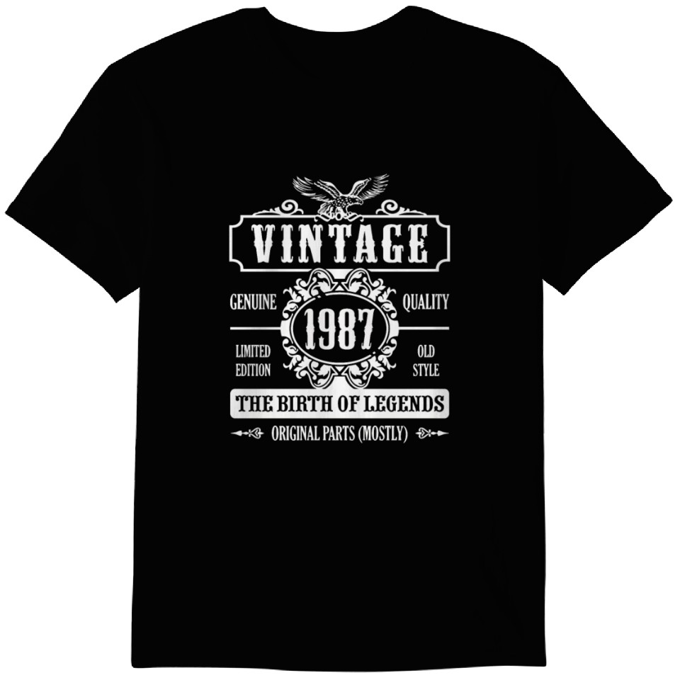 September 1986 the Birth of Legends , 31 Years Old T-Shirt