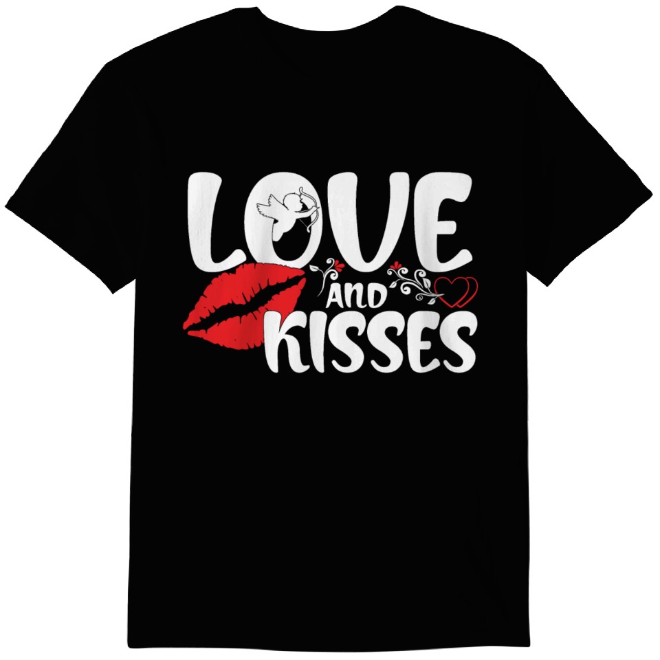 T-SHIRT KISS & LOVE main image 1