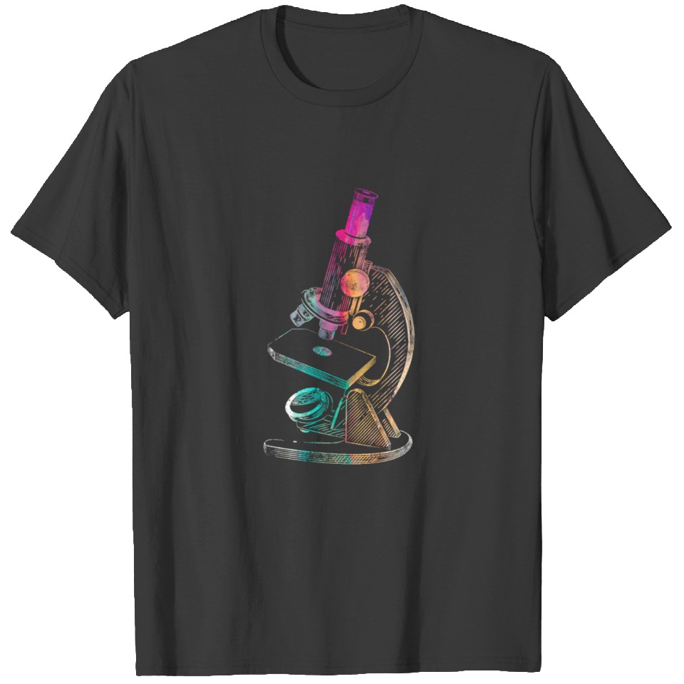 Medical Microscope Biological Scientist Microscopy T-shirt | 38% OFF ...