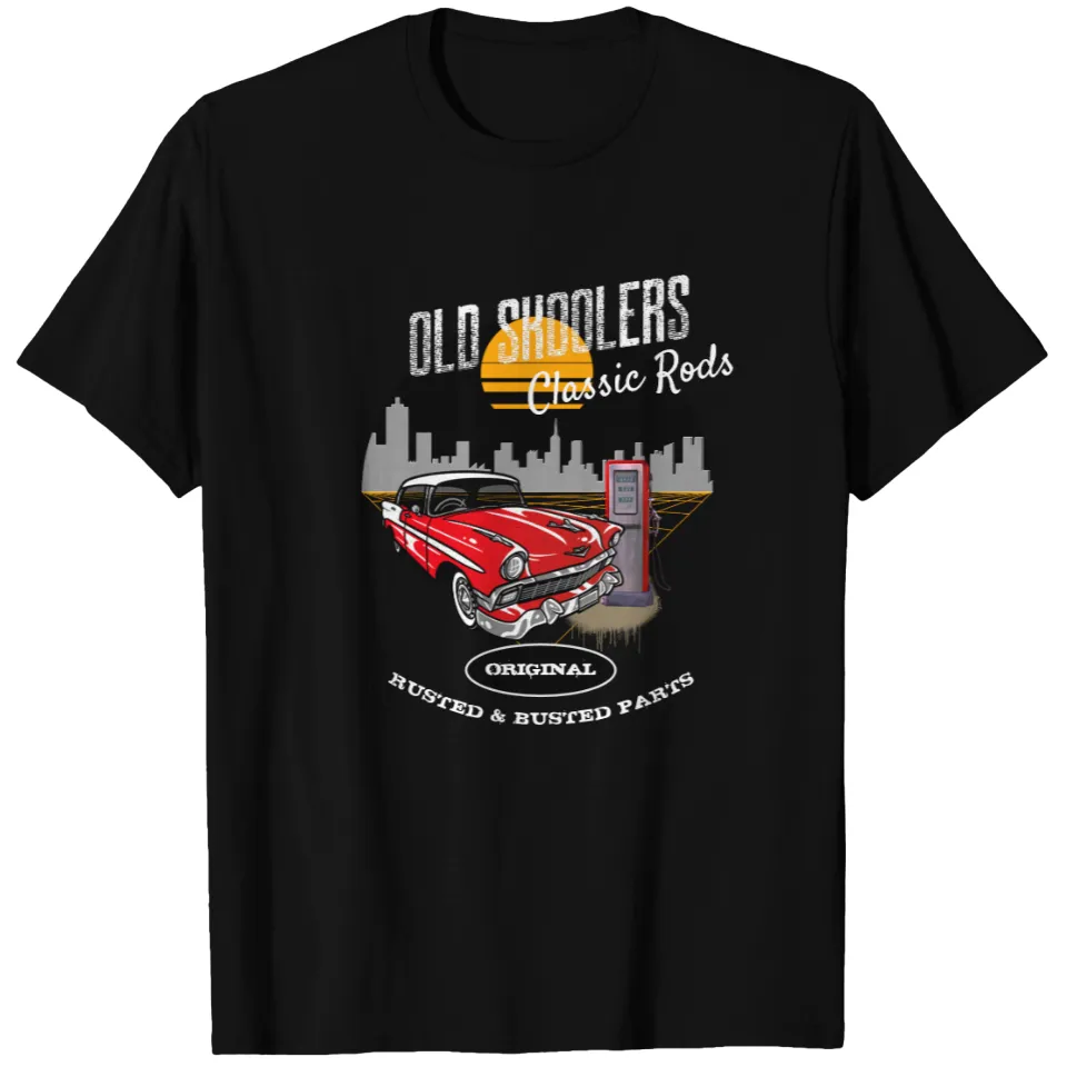 Old Skoolers Classic Rods Hot Rod Fifties Chevy T-shirt | ID 11989689 ...