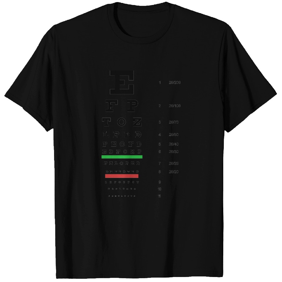 Eye Chart T-Shirt