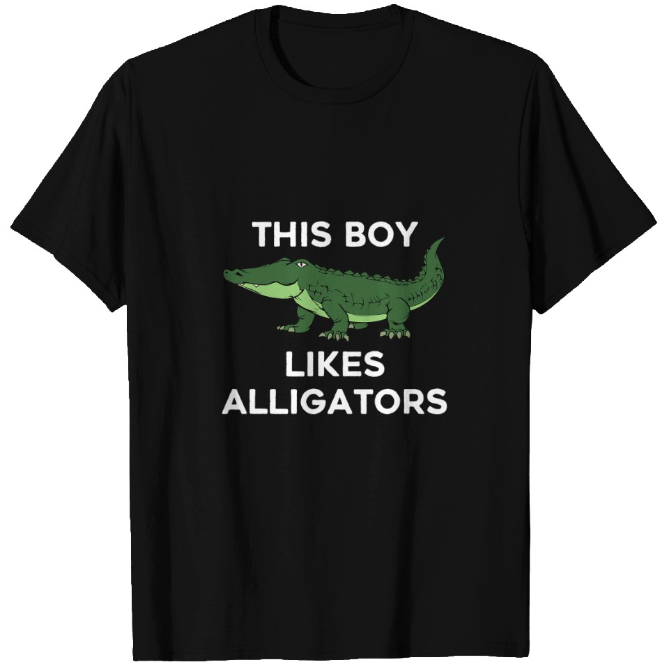 I Love Crocodiles Alligators T-Shirt Funny