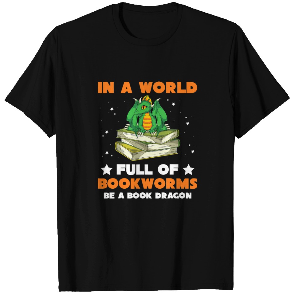 In A World Full Of Bookworms Be A Book Dragon Trucker Caps | ID