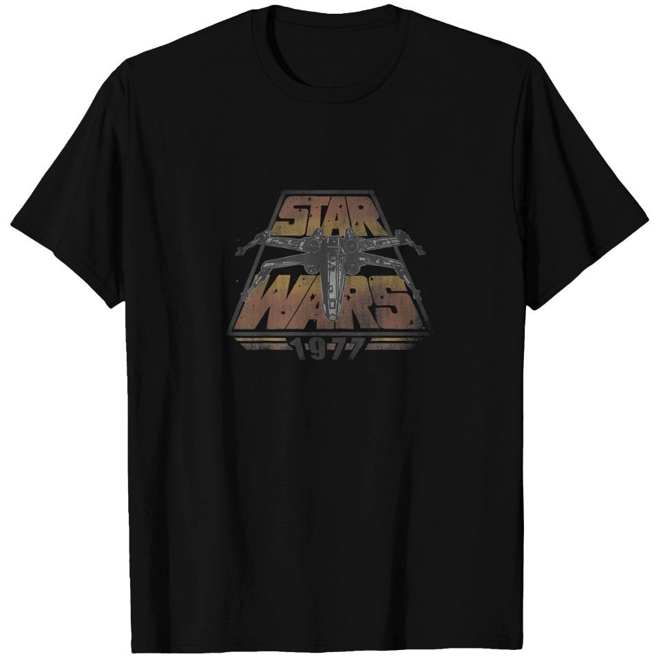 Star Wars T-Shirt Uomo – Schemi X-Wing – Maglietta Ufficiale Con Stampa Ecologica, Taglie Regolari