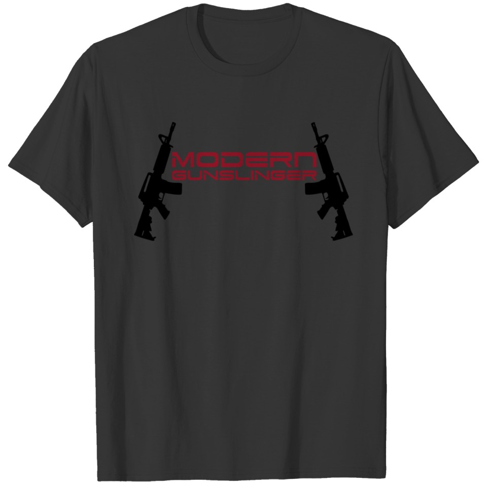 Modern Gunslinger AR-15 Shirt T-shirt