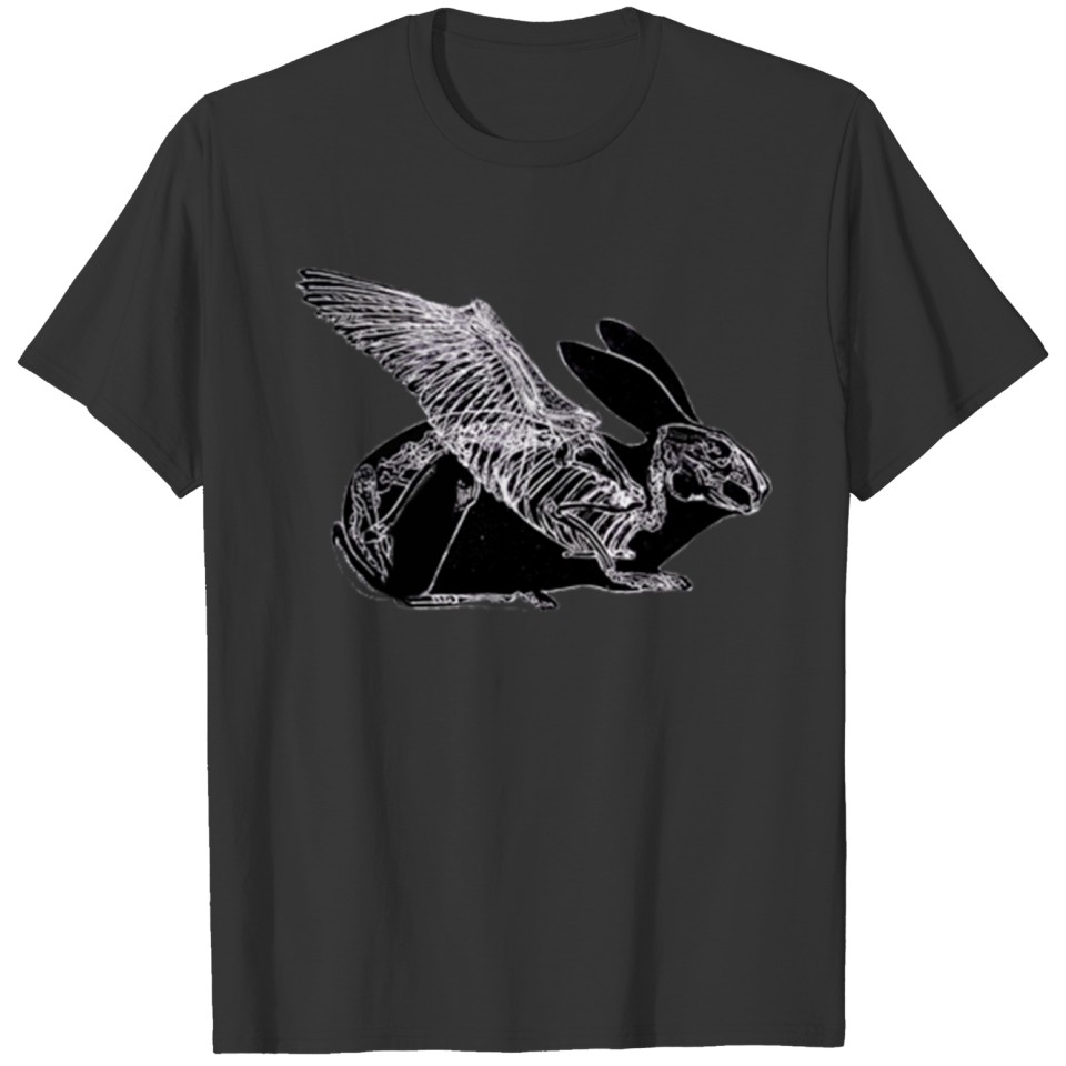 "Flying Hare" T-shirt. T-shirt