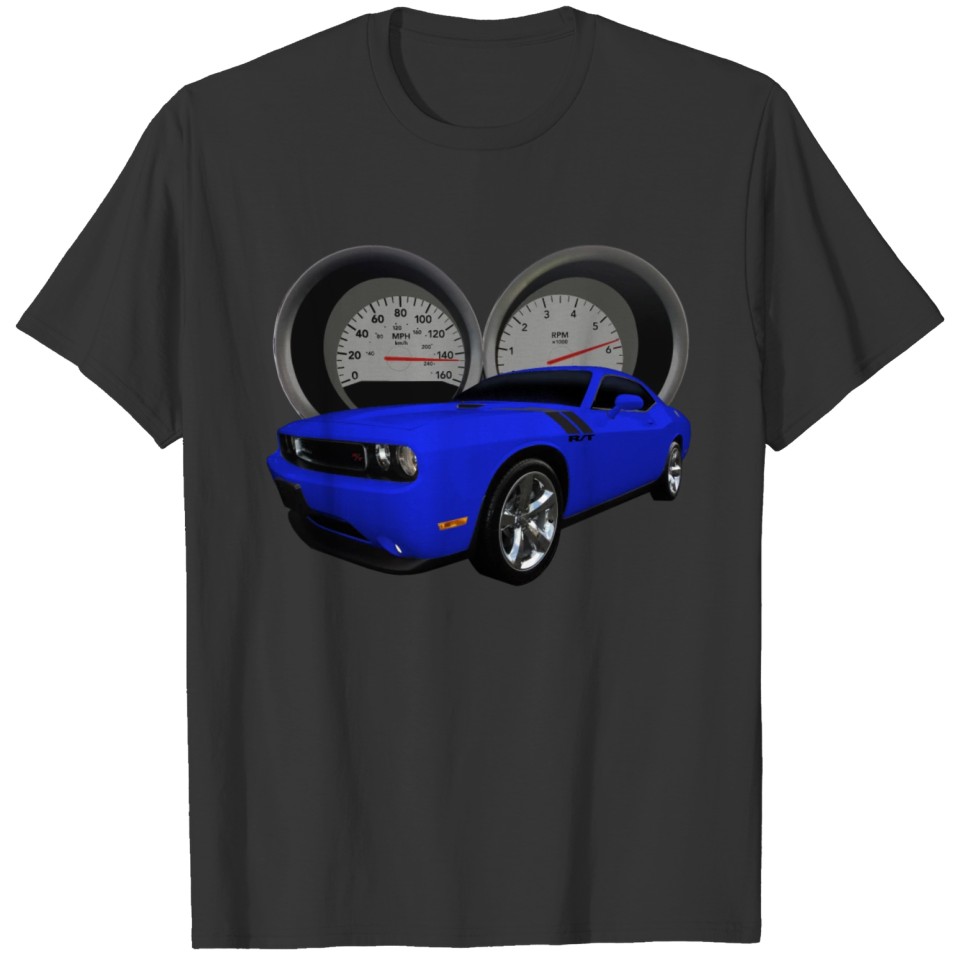 Challenger Blue Speed T-shirt