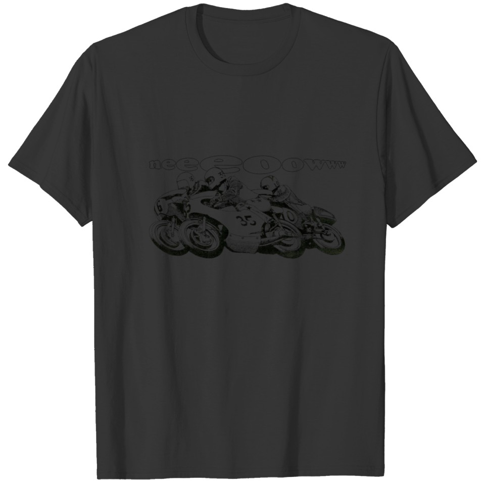 NEEEooww Vintage Motorcycle Racers T-shirt