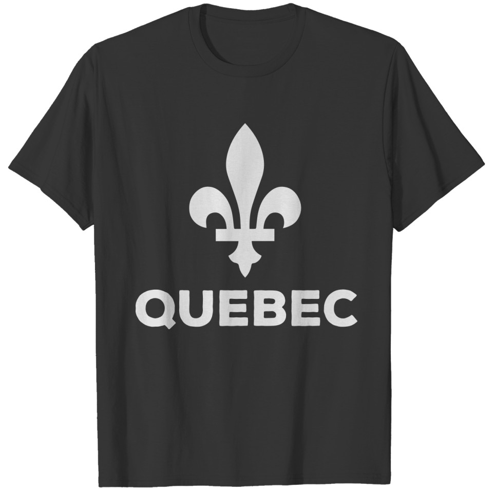 Quebec Flower and Types T-shirt