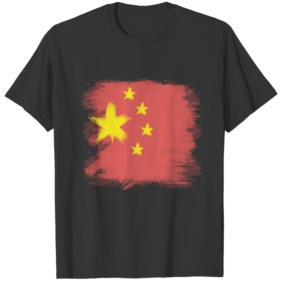 China Flag Chinese T-shirt