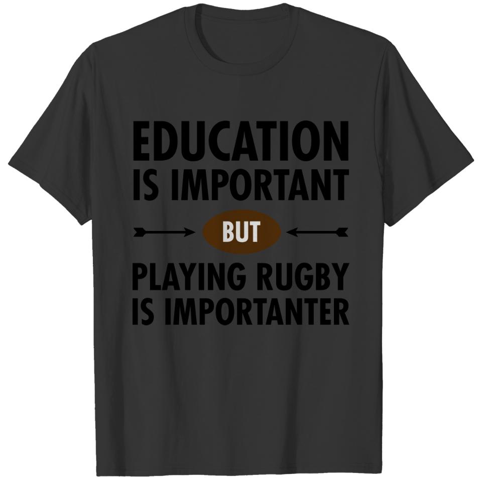 education_rugby T-shirt