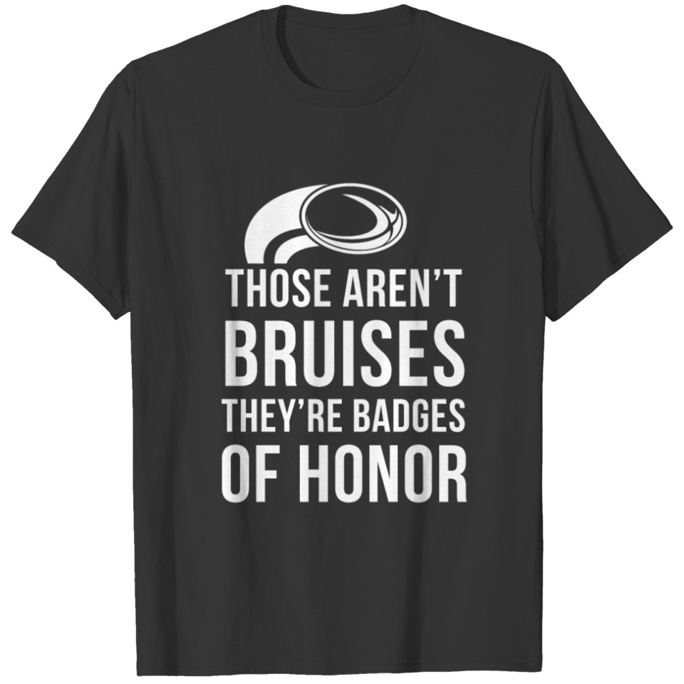 Rugby Badges of honor Sport T Shirt T-shirt