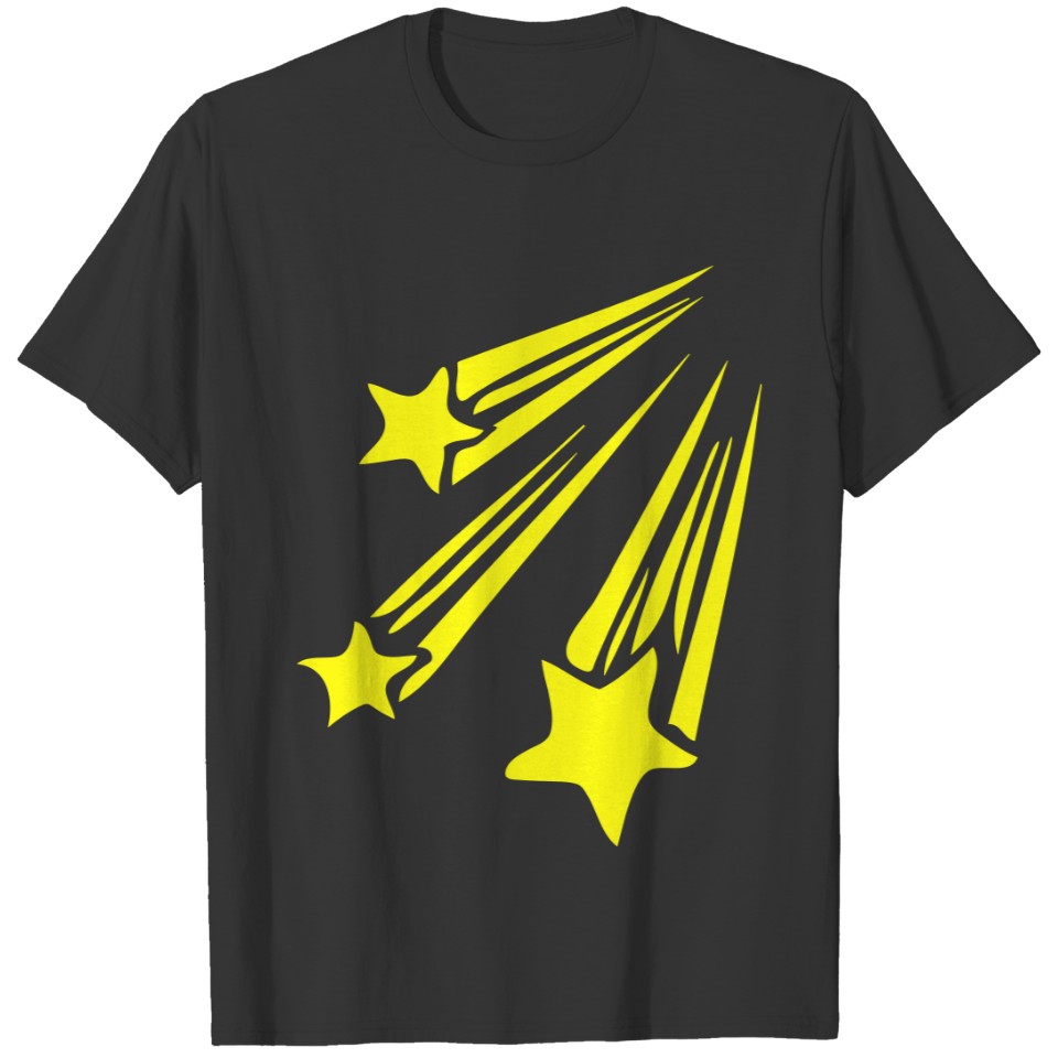 yellow shooting stars T Shirts