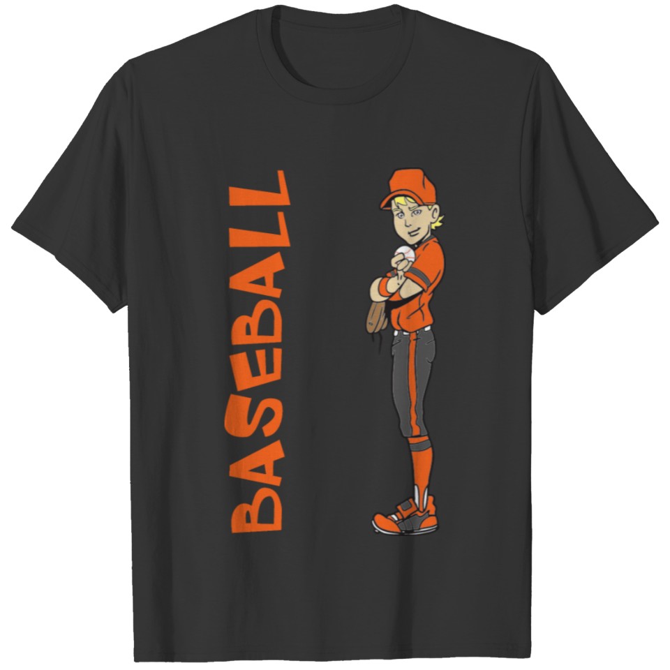 BASEBALL BOY PITCHER T Shirts