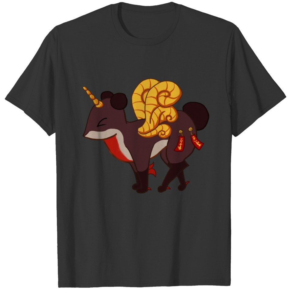 Asian Unicorn Monster T-shirt