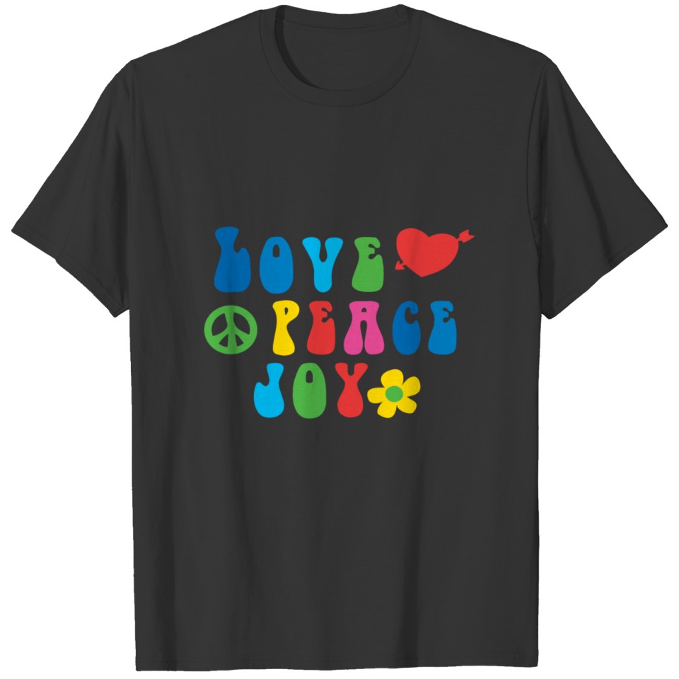 Love Peace Joy Women’s V-Neck Tri-Blend T Shirts
