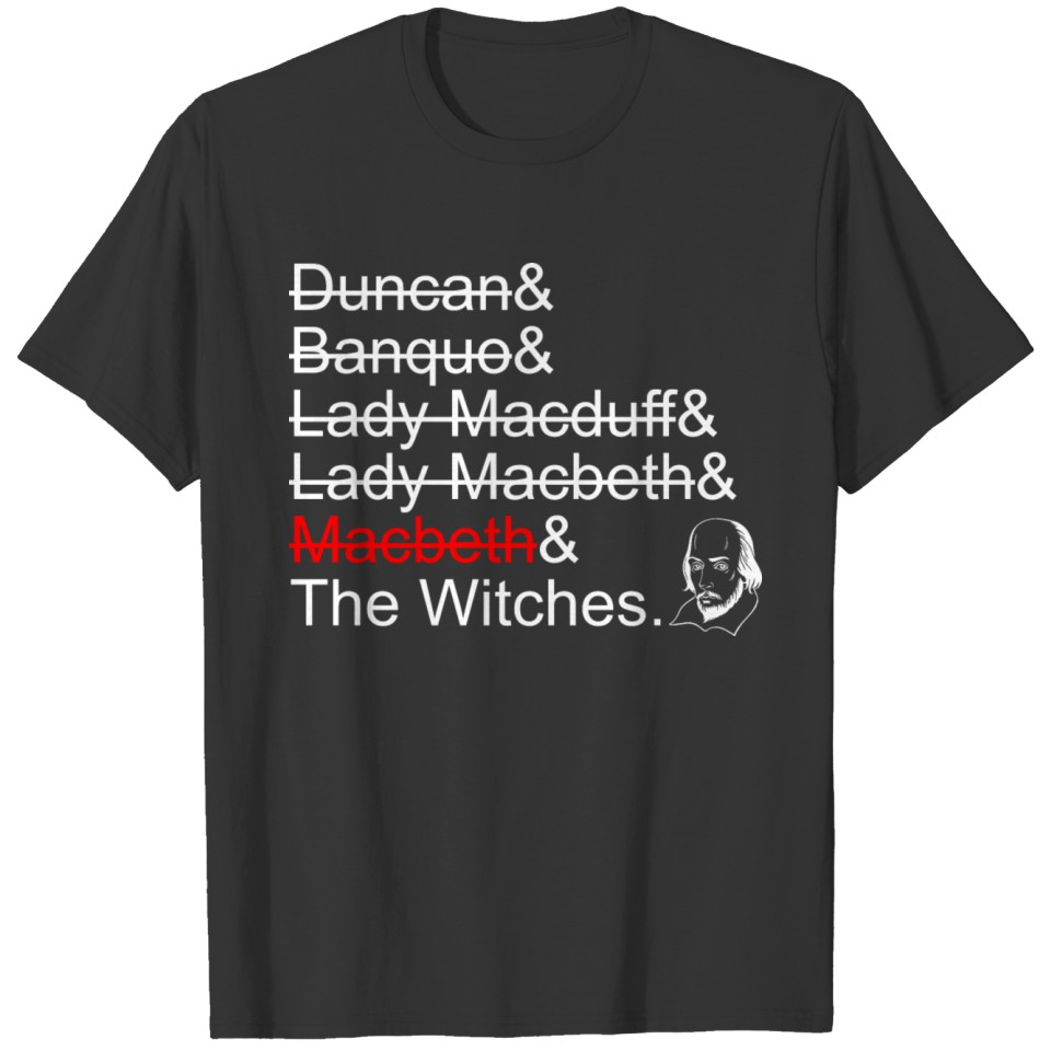 Macbeth Shakespeare T-shirt