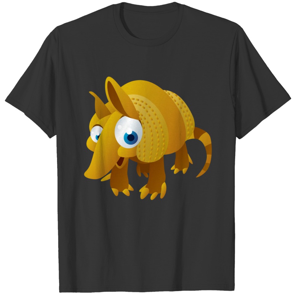 Cartoon dinosaur art T-shirt