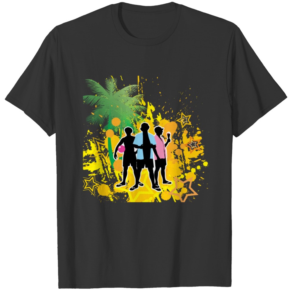 Hot summer beach T-shirt