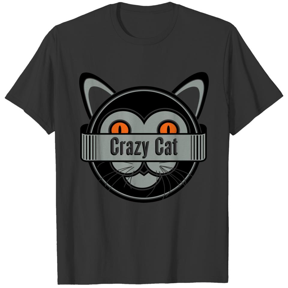 Crazy Cat T-shirt