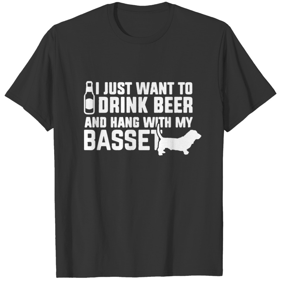 drink beer,hang besset T-shirt