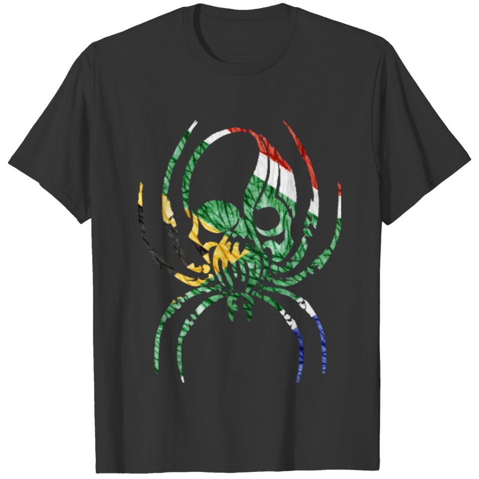SPIDER SKULL SOUTH AFRICA T-shirt