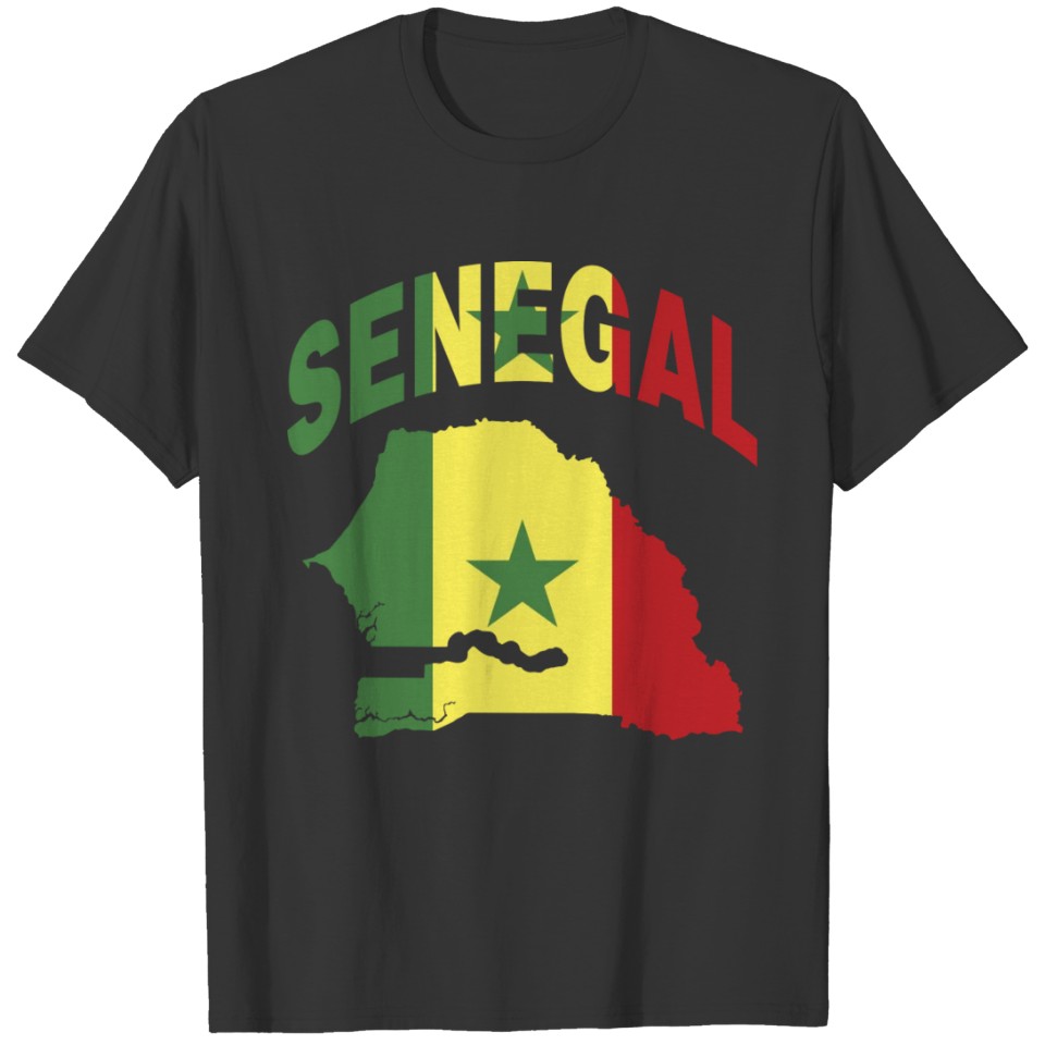 Sebnegal Flag Name T-shirt