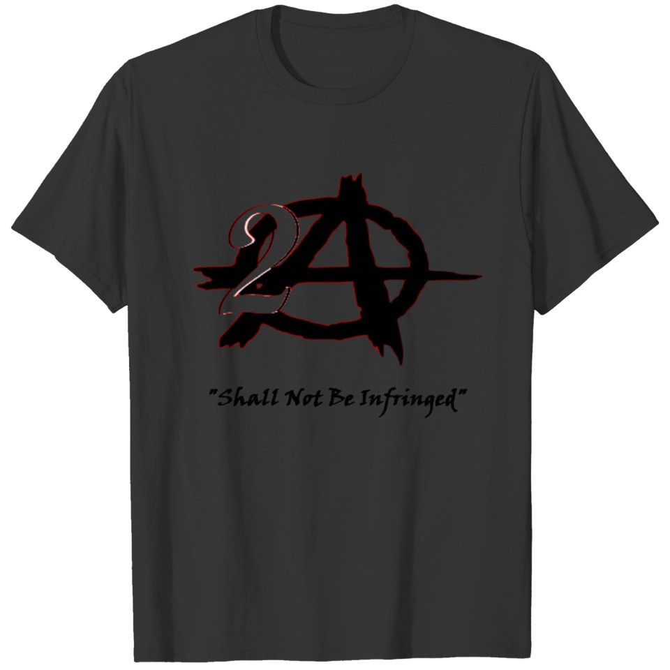 2A Anarchy blk font Phone & Tablet Cases T Shirts