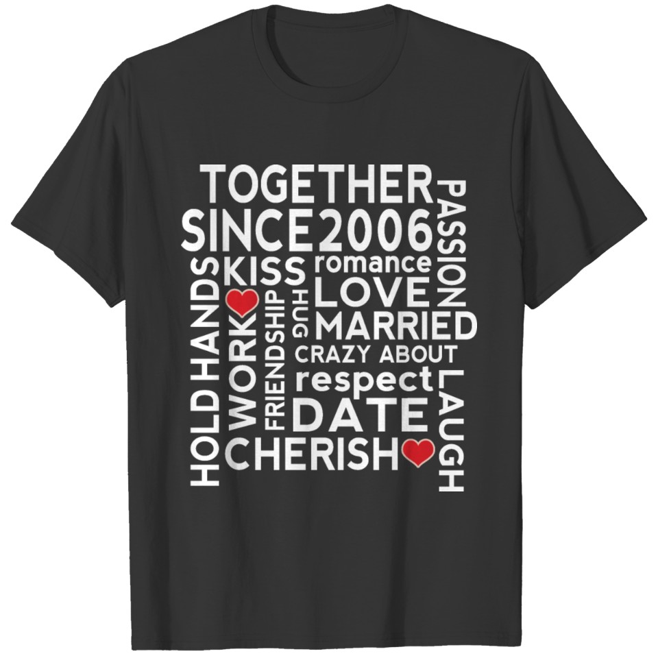 2006 Wedding Anniversary T-shirt