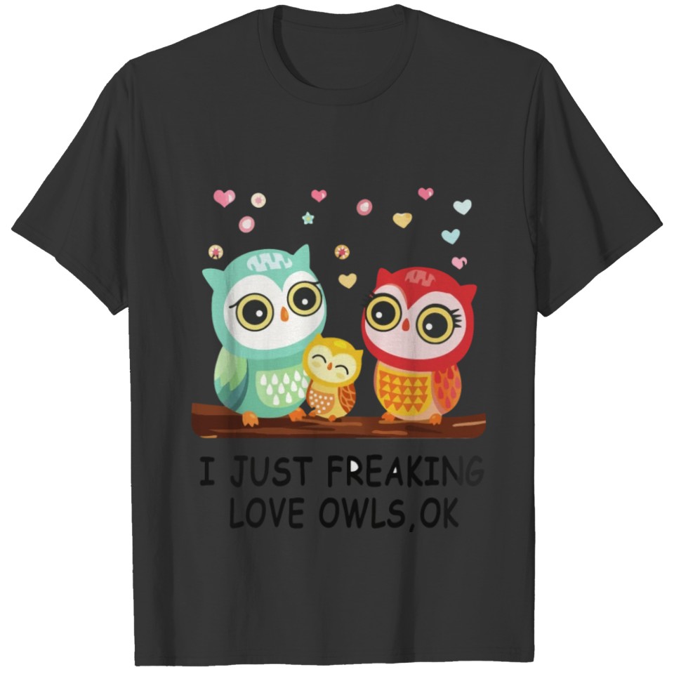 Owl Love T Shirt T-shirt